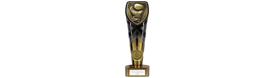 FUSION COBRA BOXING AWARD RESIN TROPHY - 5 SIZES - 11CM - 22.5CM